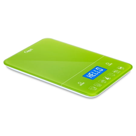 

Ozeri Touch III 22 lbs. (10 kg) Digital Kitchen Scale with Calorie Counter in Tempered Glass