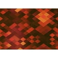 thumbnail image 1 of Ahgly Company Indoor Rectangle Patterned Cranberry Red Area Rugs, 4' x 6', 1 of 6
