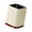 Cream white, variant on ANXPTIME Doubly Layer Bucket Wheeled Waste Bin 13L Capacity Trash Can For Kitchen Home