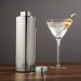 thumbnail image 6 of Viski Element Stainless Steel Cocktail Shaker, Home Bar Gifts, 24oz, Silver, 6 of 8
