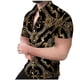 thumbnail image 4 of Camisa de vestir de playa para hombre con estampado 3D, camisa de verano con botones y estampado floral de palmeras, camisa de manga corta, camisas hawaianas informales de corte ajustado para fiestas, 4 of 4
