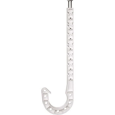 Oatey 33508 1-1/2 in. DWV J-Hook Pipe Hanger White