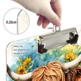 thumbnail image 4 of ALAZA Plastic Clipboard A4 Letter Size Decorative Clipboards for Students Women Men 9" x 12.5" Watercolor Highland Cattle, 4 of 6
