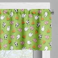 thumbnail image 3 of Ambesonne Cattle Window Valance, Cartoon Cattle Animals, 54" X 18", Multicolor, 3 of 5