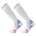 thumbnail image 1 of Calcetines deportivos profesionales de compresión para hombre, adecuados para béisbol, 1 of 5