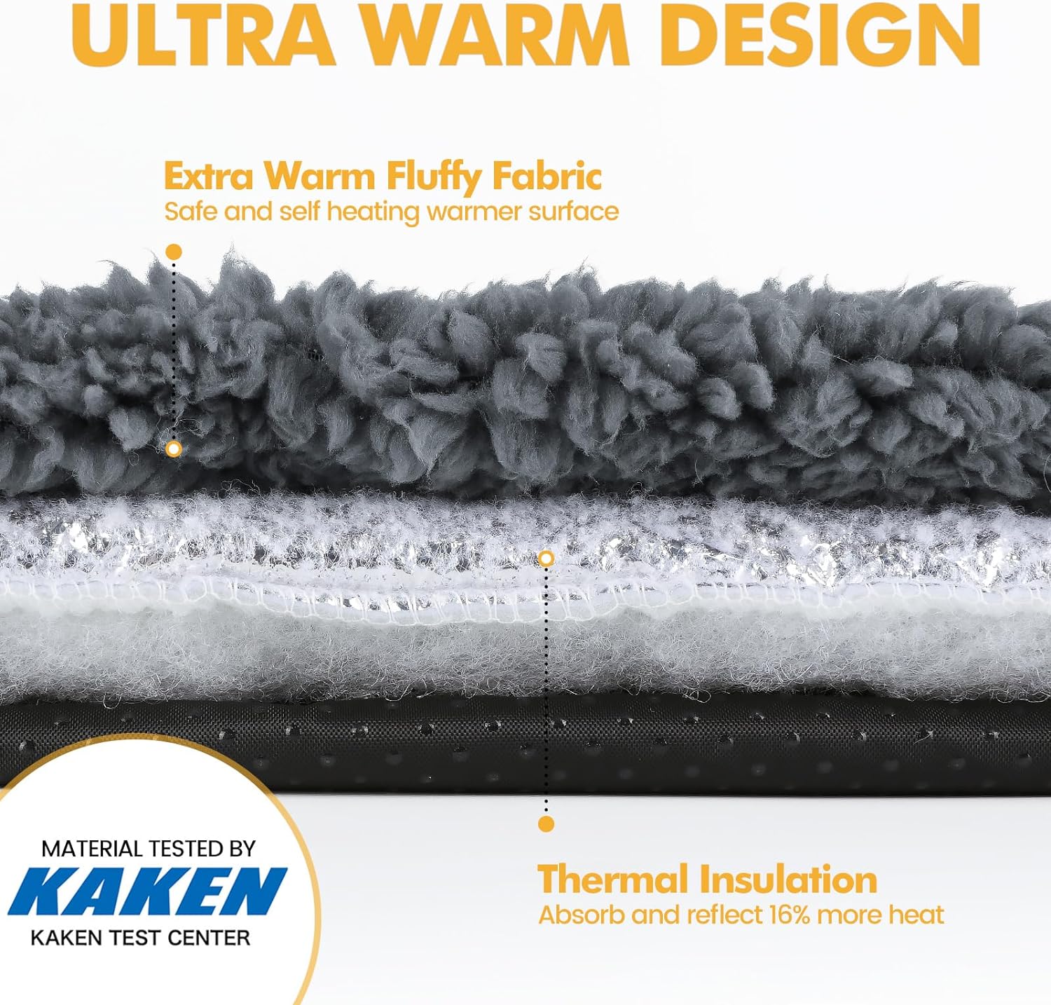 Pawtasy Self-Warming Cat Bed with Washable Cover photo 3
