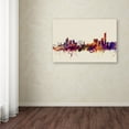 thumbnail image 3 of Trademark Fine Art "Manchester England Skyline" Canvas Art by Michael Tompsett, 3 of 3