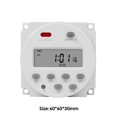 thumbnail image 4 of Interruptor De Tiempo CN101A Mini Digital Power Timer Relé de controlador de interruptor de tiempo programable de 7 días, 4 of 5