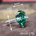 thumbnail image 5 of SEPARQI Classic Wedding Valentine's Day Ladies For Her Dazzling Lightweight AAA Zircon Cubic Zirconia Ring Perfect Present Comes in Elegant Box, 5 of 8