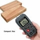 thumbnail image 5 of Probador de humedad de madera de 2 pines Detector de humedad digital con pantalla LCD HD Higrómetro de madera Rango 0-99,9% Precisión 0,5% Resolución +/- 0,1% para madera, troncos,, 5 of 5