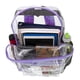 thumbnail image 3 of Mochila Trail maker de PVC transparente para niños, color morado, 3 of 8