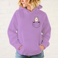 thumbnail image 1 of Sudadera con capucha con estampado de alpaca y bolsillo divertido, moda para mujer y hombre, sudadera de otoño e invierno, ropa de calle para mujer, 1 of 5