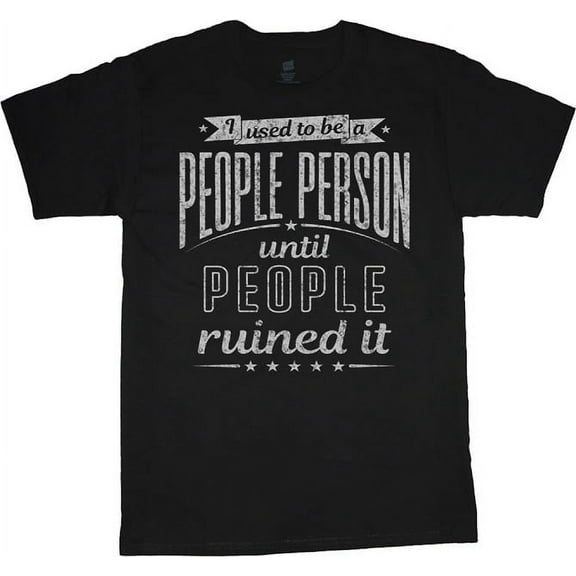 Mens Graphic Tees People Person Funny T-shirt