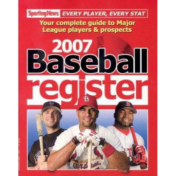 Pre-Owned Baseball Register 2007: Every Player, Every Stat (Paperback) 0892048662 9780892048663