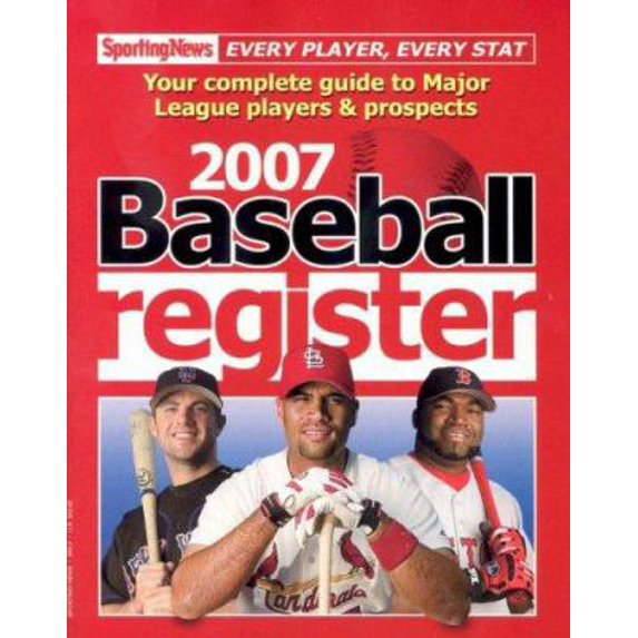 Pre-Owned Baseball Register 2007: Every Player, Every Stat (Paperback) 0892048662 9780892048663