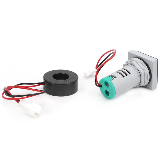 Digital Ammeter Voltmeter Measuring Indicator 2 in 1 Voltage Current Meter Tester Voltage Detector Current Tester Gauge