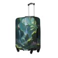 Waterfall Oasis in Verdant Forest Trolley Allinclusive Model Scratch