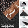 thumbnail image 3 of Leopard Print and Footballs Pattern Kitchen Rugs Sets Of 3,Kitchen Runner Rugs Non Skid Washable,Decorative Kitchen Floor Mats for Kitchen,Sink,Laundry,17"x30"+ 17"x47" + 17"x59", 3 of 6