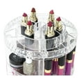 thumbnail image 3 of Sorbus Rotating Cosmetic and Makeup Organizer, Clear Plastic Storage with Multi-Tier Shelves and Slots, 3 of 8