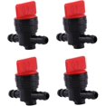 thumbnail image 5 of Universal Inline Fuel Tap Fuel Line Valve 1/4 Inline On Off Fuel Switch Tap Motorcycle Fuel Shut Off Valve Lawn Mower Accessoriesredblack4pcs), 5 of 5