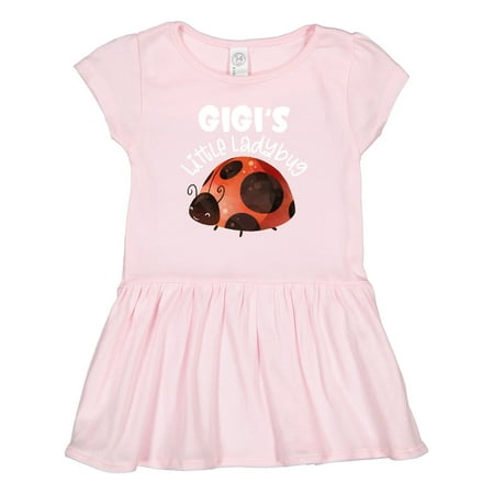 

Inktastic Gigi s Little Ladybug Gift Toddler Girl Dress