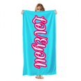thumbnail image 2 of Personalized Beach Towel, 100% Microfiber Custom Beach Towel,Weekend Beach Trip Gifts,400gsm, 2 of 4