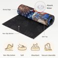 thumbnail image 6 of Eagle Pumpkins Fall Area Rugs 4'x6', Washable Small Throw Rugs for Office Bathroom, Blue Floral Patriotic Thanksgiving Indoor Outdoor Rug Non-Slip Low Pile Carpet Runner Reversible Floor Mats, 6 of 8