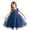Marine, variante sur QHFBli Robe de Demoiselle d'Honneur pour Fille, Robe de Mariage Formelle, Robe de Concours pour Enfants, Robe de Princesse pour Fille, Robe de Bal, Robe de Fête d'Anniversaire, Bordeaux, 4-5 Ans