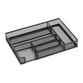 thumbnail image 2 of Organizador de escritorio de malla, bandeja de papel para cartas, accesorios estacionarios rectangulares, contenedores para negro Cola Organizador de escritorio de malla, 2 of 8