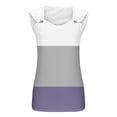 thumbnail image 3 of LIaqionyy Tank Tops for Women Summer Trendy Wide Strap Camisole Casual Color Block Sleeveless Loose Blouses, 3 of 5