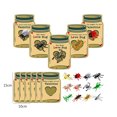 thumbnail image 1 of Bonitos adornos de intercambio de regalos para el aula, divertidas etiquetas de regalos DIY, Unisex para la escuela de los niños Likrtyny Libre de BPA, 1 of 7
