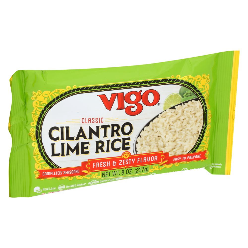 Vigo Cilantro Lime Rice, 8 Ounce -- 12 per Case.