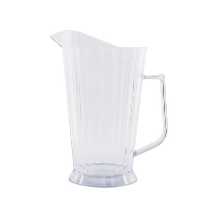 

Pitcher Beverage/Beer PC Clear 60 Oz. Polycarbonate Clear 6 packs