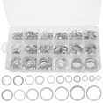 thumbnail image 3 of 470Pcs Automotive Oil Drain Plug Gasket Aluminum Alloy Metric Flat Washer Assortment Set 18 Sizes Durable Oil Sealing Spacers Replacement for Automotive Oil Drains, 3 of 11