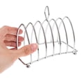 thumbnail image 2 of KAKOWELY Metal Handle Toast Holder Desktop Toast Rack Daily Use Toast Bread Rack,5.51"X4.72"X2.6", 2 of 5