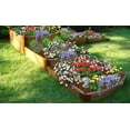 thumbnail image 2 of Frame It All Tool-Free Classic Sienna Raised Garden Bed Split Waterfall Tri-Level 12' x 12' x 22" - 1" profile, 2 of 13