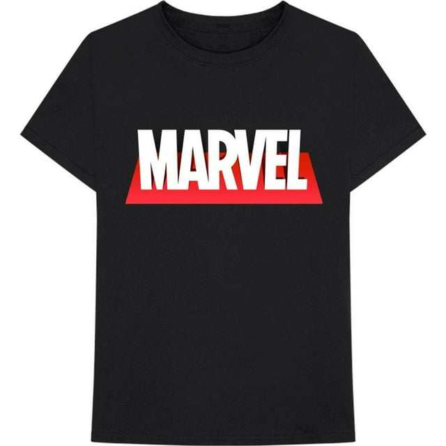 Marvel Comics Adult Out The Box Logo Cotton T-Shirt