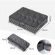 thumbnail image 3 of paquete de bolsa de almacenamiento de zapatos con ventana transparente - Organizador de zapatos para almacenamiento con 10 compartimentos debajo de la cama, 3 of 5