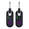 thumbnail image 1 of 2.4G Wireless Guitar Transmitter Receiver Kit with 230° Rotatable 6.35mm Plug, Rechargeable 450mAh Battery, <8ms Latency, 50m Range - Supports Electric Guitar, Bass, Electronic Wind Instruments, 4, 1 of 7