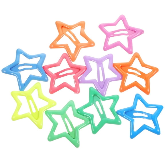 10 Pcs Hair Clips Barrettes Accessories for Toddler Girls Hairpins Star Child