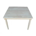 thumbnail image 5 of International Concepts Indoor Wood Kids Square Table in Unfinished, 5 of 11