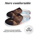 thumbnail image 6 of Picia Romantic Floral Bear for Women's Lamb-hug Comfy Fleece House Slippers Memory Foam, Slip-on House Shoes Indoor Outdoor-37/38, 6 of 7