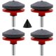 thumbnail image 1 of Afilador de cuchillas universal para cortacésped Afilador de cortacésped Accesorios para cortacésped4 piezas Qyroadwolf kaili Sencillez, 1 of 4