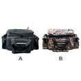 thumbnail image 1 of Sac d'Équipement de Pêche Sacs de Rangement Portables avec Grande Capacité de Rangement Sangle Ajustable Appât Poisson Pochette à Outils Sac à Main pour Randonnée Chasse Sac à Dos Noir, 1 of 1