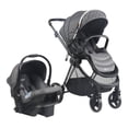 thumbnail image 1 of Carriola Infanti Polux Portabebe Base Latch Cubre Pies Plata, 1 of 4