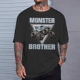 thumbnail image 2 of Monster Truck Brother Monster Truck Are My Jam Truck Lovers TShirt, 2 of 6