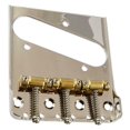 thumbnail image 1 of Telecaster Bridge For Bigsby~GOTOH Compensated Saddles~4 Hole Mount~Brand New, 1 of 5