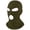 Three Holes Army Green, variant on 3 Hole Full Face Mask, Women Men Thin Balaclava Face Mask for Motorcycle Bike Hunting Cycling Cap Ski