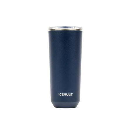ICEMULE 1420-MB 24 oz Stainless Steel Tumbler, Mediterranean Blue