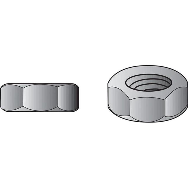 0.25 Po. Écrou Hexagonal en Acier Inoxydable, Lot de 100